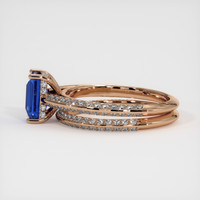 2.16 Ct. Sapphire Ring, 14K Rose Gold 4