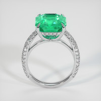 6.60 Ct. Emerald Ring, Platinum 950 3