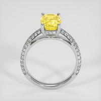 2.35 Ct. Yellow Sapphire Ring, Platinum 950 3
