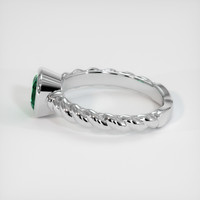 2.18 Ct. Emerald Ring, Platinum 950 4