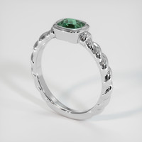 0.63 Ct. Gemstone Ring, Platinum 950 2