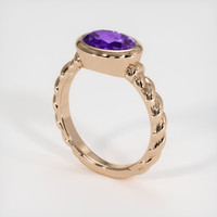1.63 Ct. Gemstone Ring, 14K Rose Gold 2