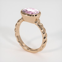 3.49 Ct. Gemstone Ring, 14K Rose Gold 2