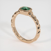 0.63 Ct. Gemstone Ring, 14K Rose Gold 2