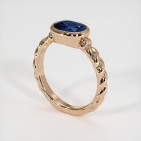 1.48 Ct. Gemstone Ring, 14K Rose Gold 2