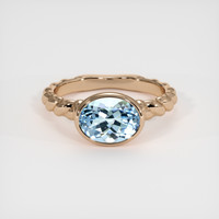 1.85 Ct. Gemstone Ring, 14K Rose Gold 1