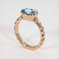 1.85 Ct. Gemstone Ring, 14K Rose Gold 2