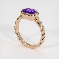 1.63 Ct. Gemstone Ring, 18K Rose Gold 2