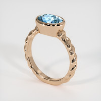 1.85 Ct. Gemstone Ring, 18K Rose Gold 2