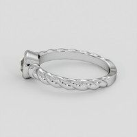 1.14 Ct. Color Change Garnet Ring, 10K White Gold 4