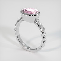 3.49 Ct. Gemstone Ring, 14K White Gold 2