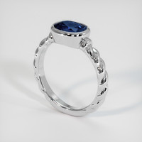 1.48 Ct. Gemstone Ring, 14K White Gold 2