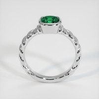 2.18 Ct. Emerald Ring, 18K White Gold 3