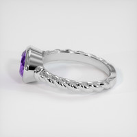 1.63 Ct. Gemstone Ring, 18K White Gold 4