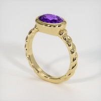 1.63 Ct. Gemstone Ring, 14K Yellow Gold 2