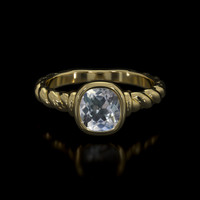 1.18 Ct. Gemstone Ring, 14K Yellow Gold 1