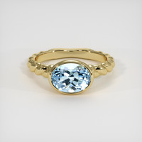 1.85 Ct. Gemstone Ring, 14K Yellow Gold 1