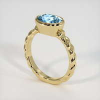 1.85 Ct. Gemstone Ring, 14K Yellow Gold 2