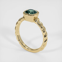 2.13 Ct. Sapphire Ring, 14K Yellow Gold 2