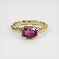 2.03 Ct. Gemstone Ring, 18K Yellow Gold 1
