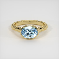 1.85 Ct. Gemstone Ring, 18K Yellow Gold 1