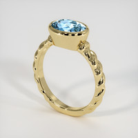 1.85 Ct. Gemstone Ring, 18K Yellow Gold 2