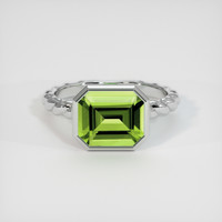 2.64 Ct. Gemstone Ring, Platinum 950 1