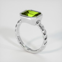 2.64 Ct. Gemstone Ring, Platinum 950 2