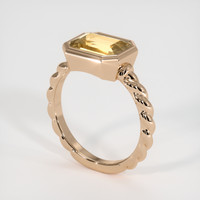 2.94 Ct. Gemstone Ring, 14K Rose Gold 2