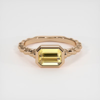 1.31 Ct. Gemstone Ring, 14K Rose Gold 1