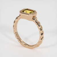 1.31 Ct. Gemstone Ring, 14K Rose Gold 2