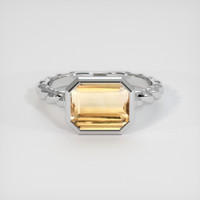 2.94 Ct. Gemstone Ring, 14K White Gold 1