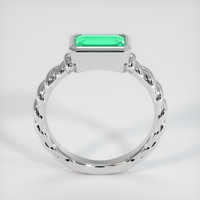 1.73 Ct. Emerald Ring, 18K White Gold 3