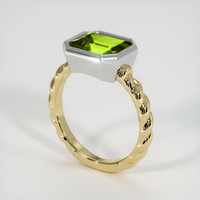 2.64 Ct. Gemstone Ring, 18K White & Yellow 2