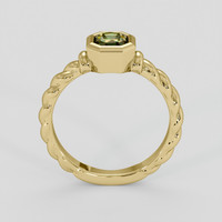 0.88 Ct. Bi Color Sapphire Ring, 10K Yellow Gold 3