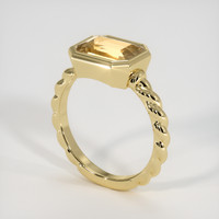 2.94 Ct. Gemstone Ring, 14K Yellow Gold 2