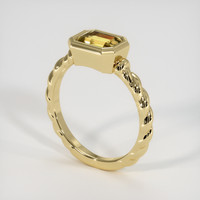 1.31 Ct. Gemstone Ring, 14K Yellow Gold 2