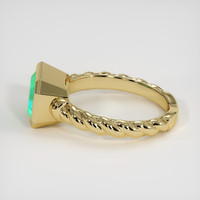 1.89 Ct. Emerald Ring, 18K Yellow Gold 4