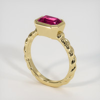 1.98 Ct. Gemstone Ring, 18K Yellow Gold 2