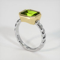 2.64 Ct. Gemstone Ring, 14K Yellow & White 2