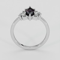 1.69 Ct. Blue Sapphire Ring, 14K White Gold 3
