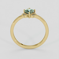 0.83 Ct. Bi Color Sapphire Ring, 10K Yellow Gold 3