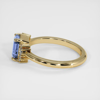 1.56 Ct. Blue Sapphire Ring, 14K Yellow Gold 4