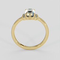 1.34 Ct. Bi Color Sapphire Ring, 14K Yellow Gold 3