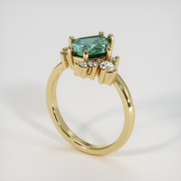 2.44 Ct. Sapphire Ring, 14K Yellow Gold 2