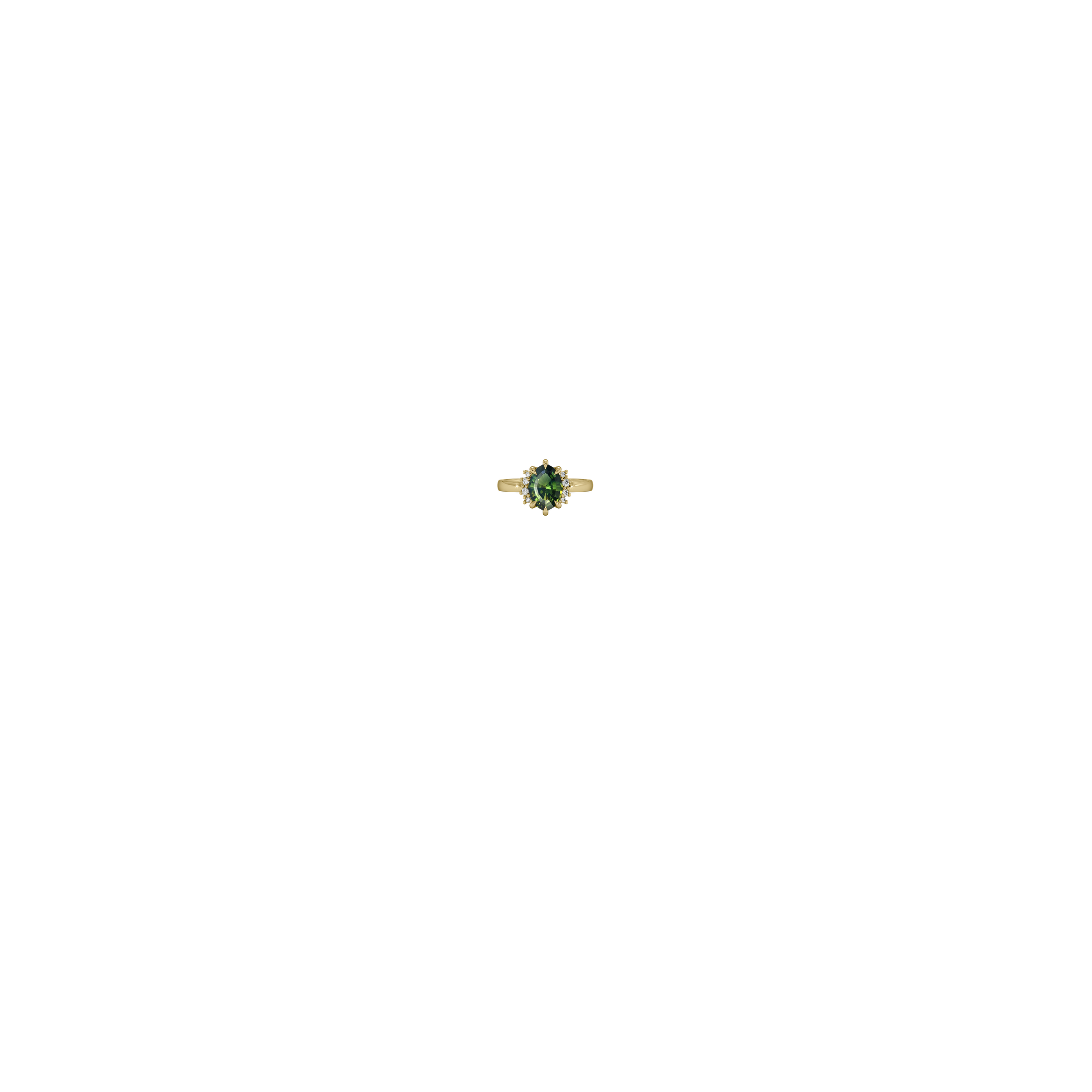 Jewelry image on model