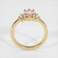 1.58 Ct. Padparadscha Sapphire Ring, 18K Yellow Gold 3