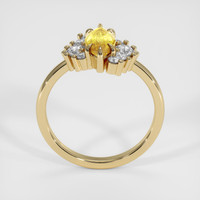 1.33 Ct. Yellow Sapphire Ring, 18K Yellow Gold 3