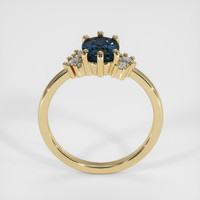 1.07 Ct. Sapphire Ring, 18K Yellow Gold 3