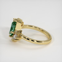 2.44 Ct. Sapphire Ring, 18K Yellow Gold 4